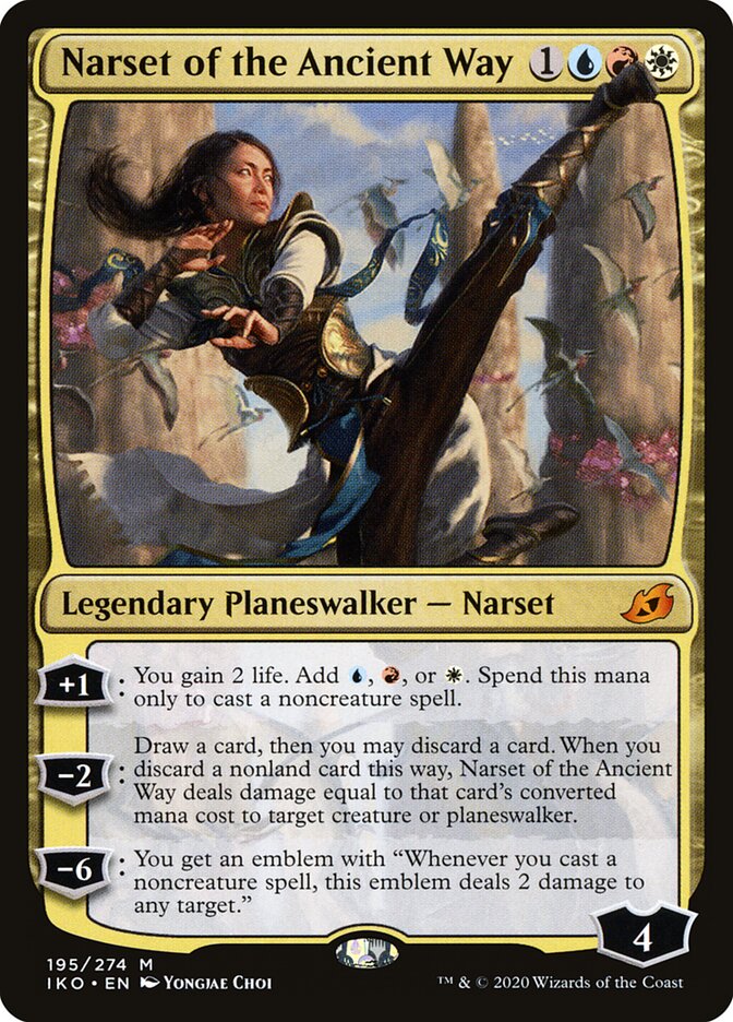 Narset of the Ancient Way card front