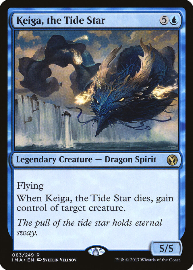 Keiga, the Tide Star card front