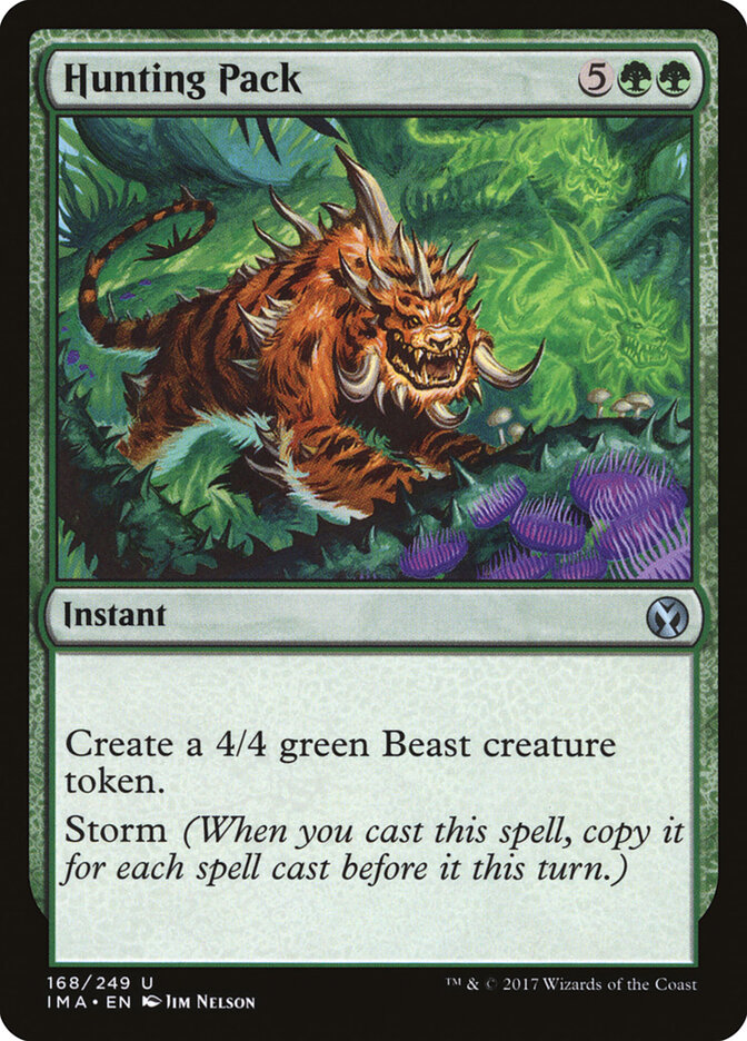 Hunting Pack card front
