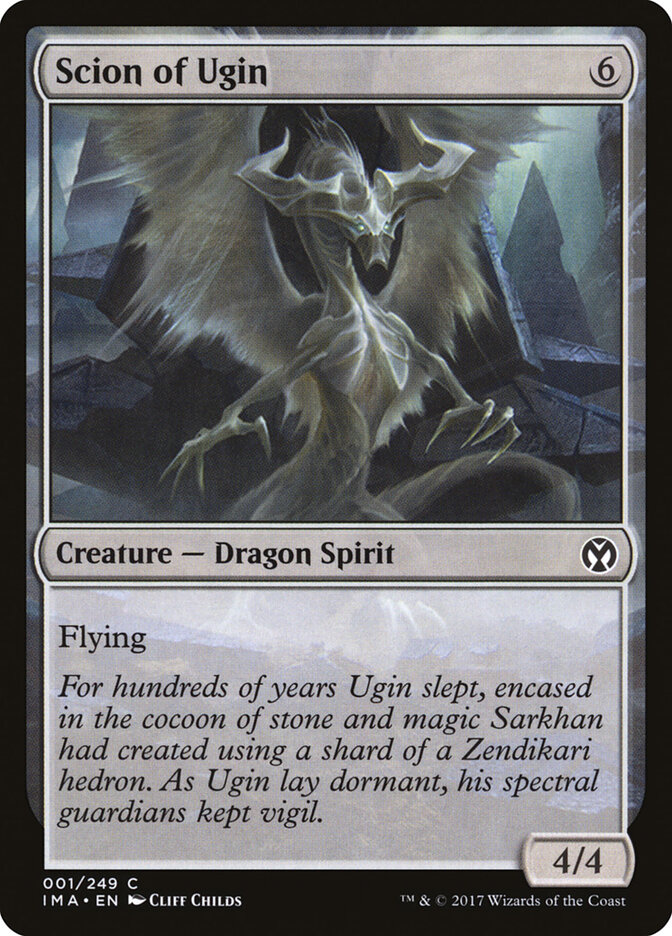 Scion of Ugin card front