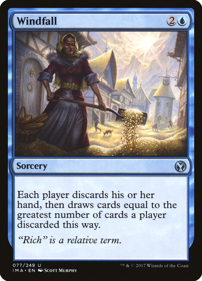 Windfall card front