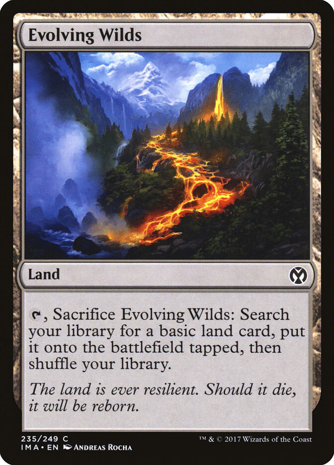 Evolving Wilds card front