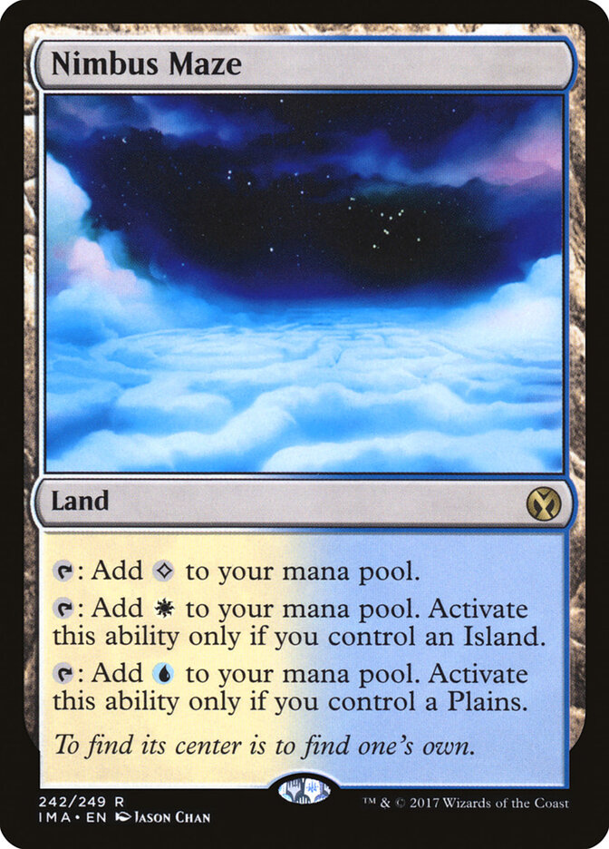 Nimbus Maze card front