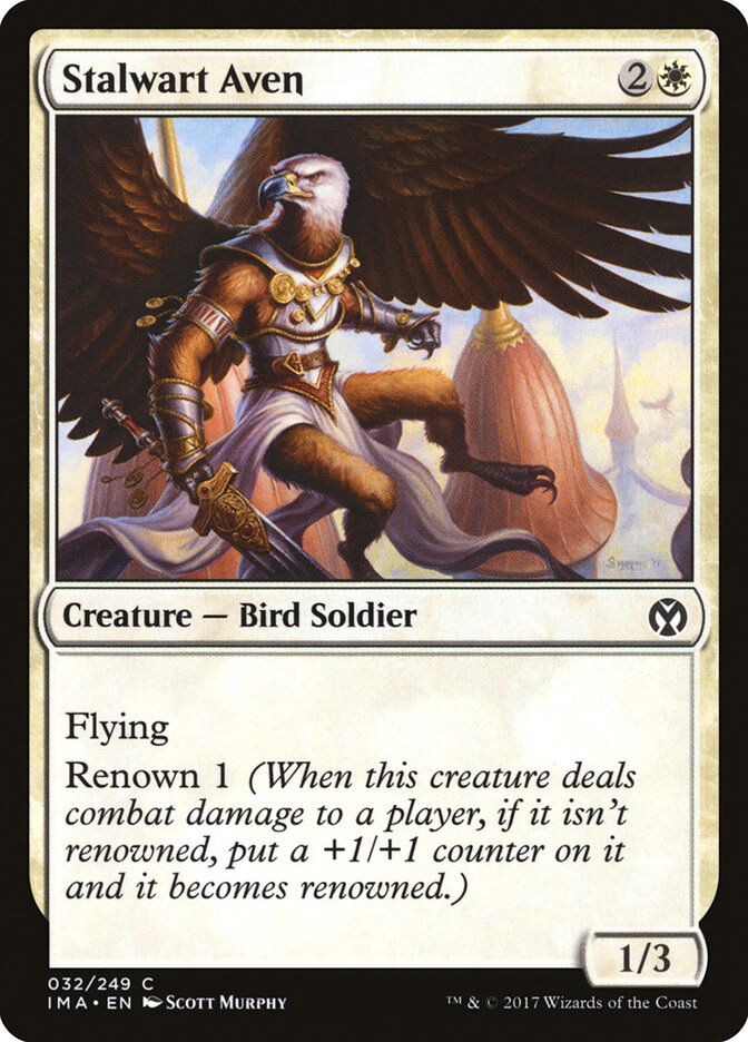 Stalwart Aven card front