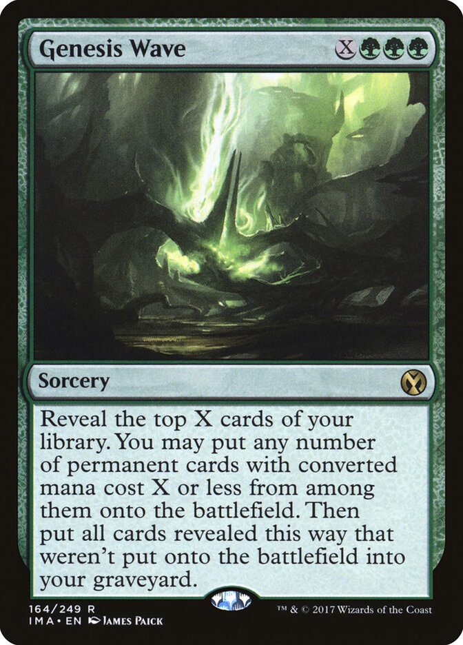 Genesis Wave card front