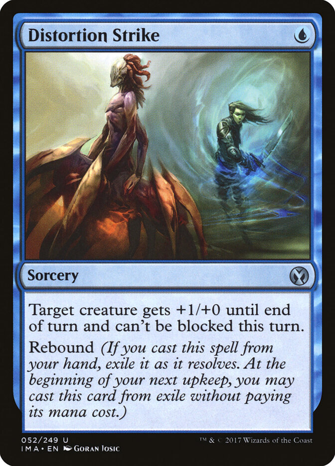Distortion Strike card front