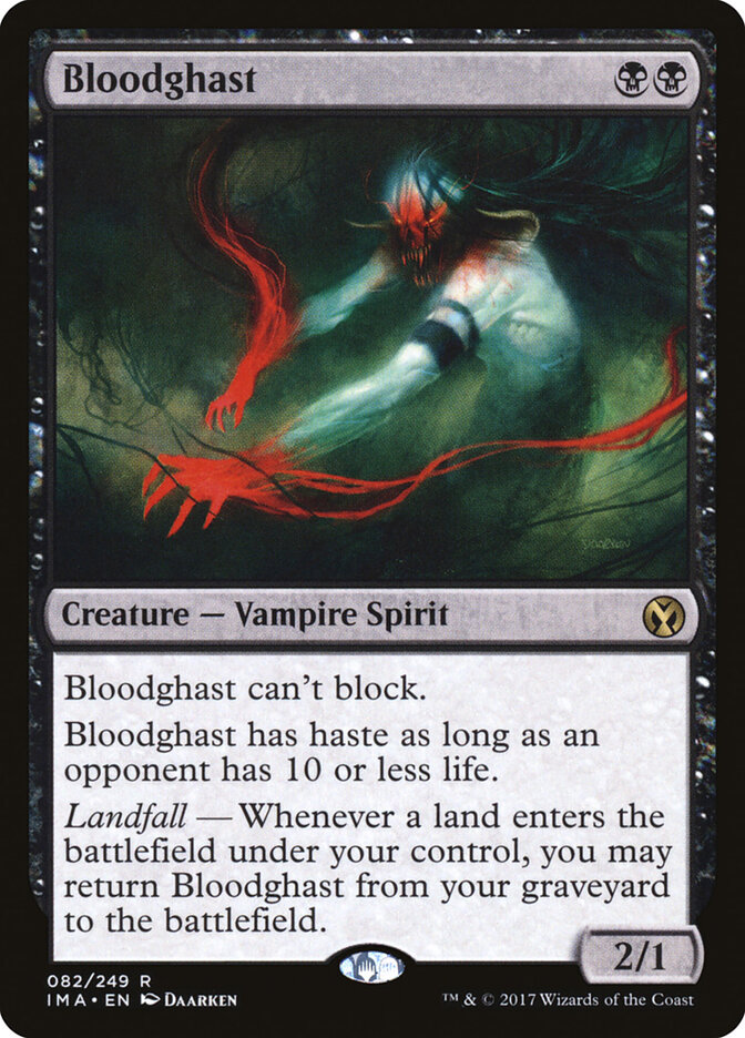 Bloodghast card front