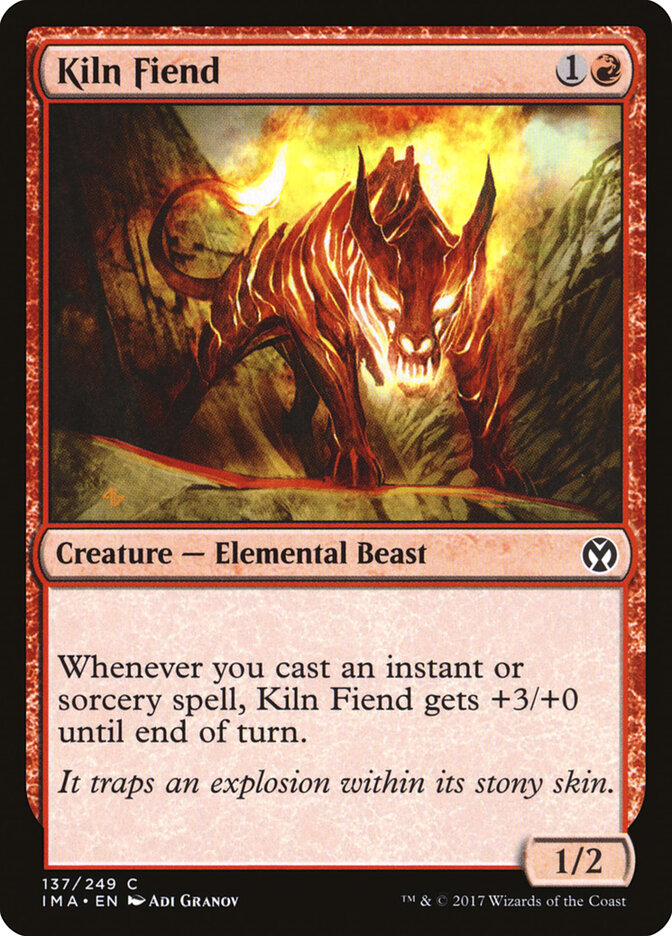 Kiln Fiend card front