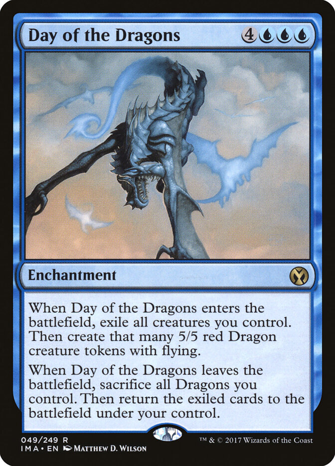 Day of the Dragons card front