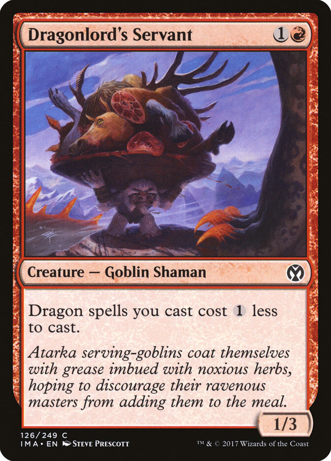 Dragonlord's Servant card front