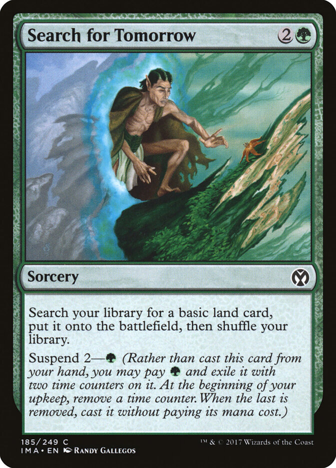 Search for Tomorrow card front