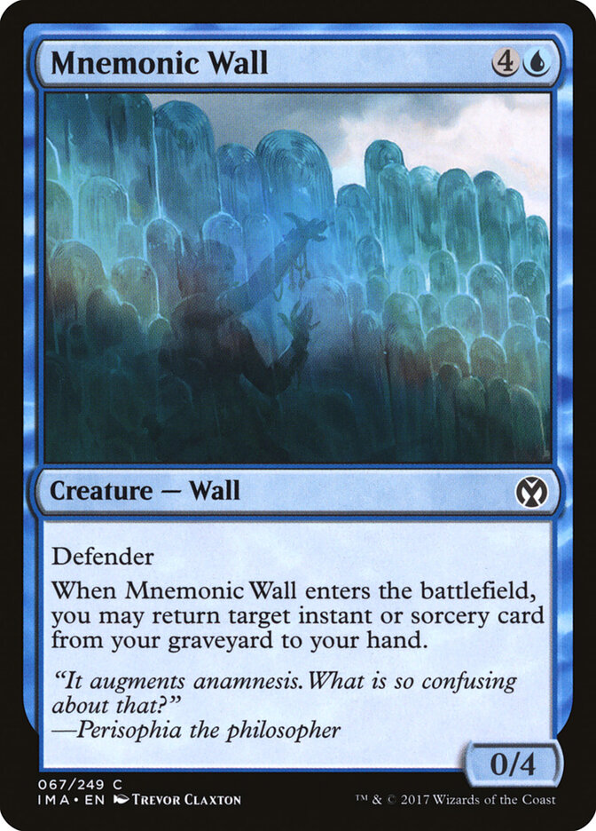 Mnemonic Wall card front