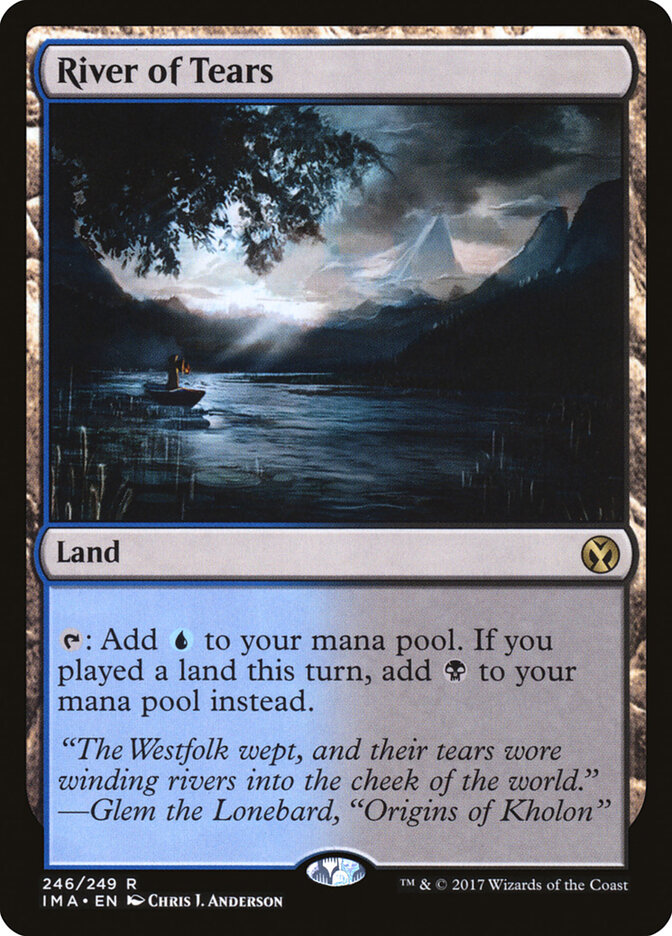 River of Tears card front
