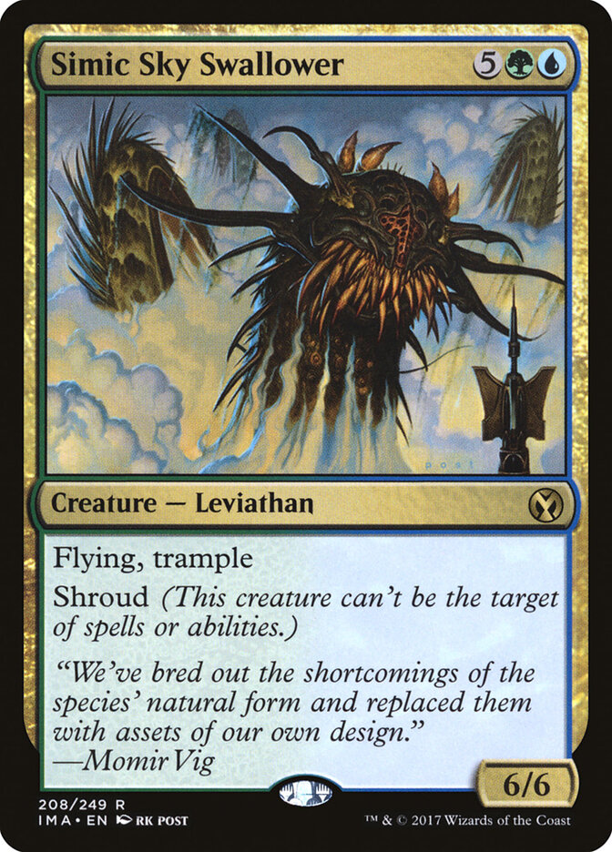 Simic Sky Swallower card front