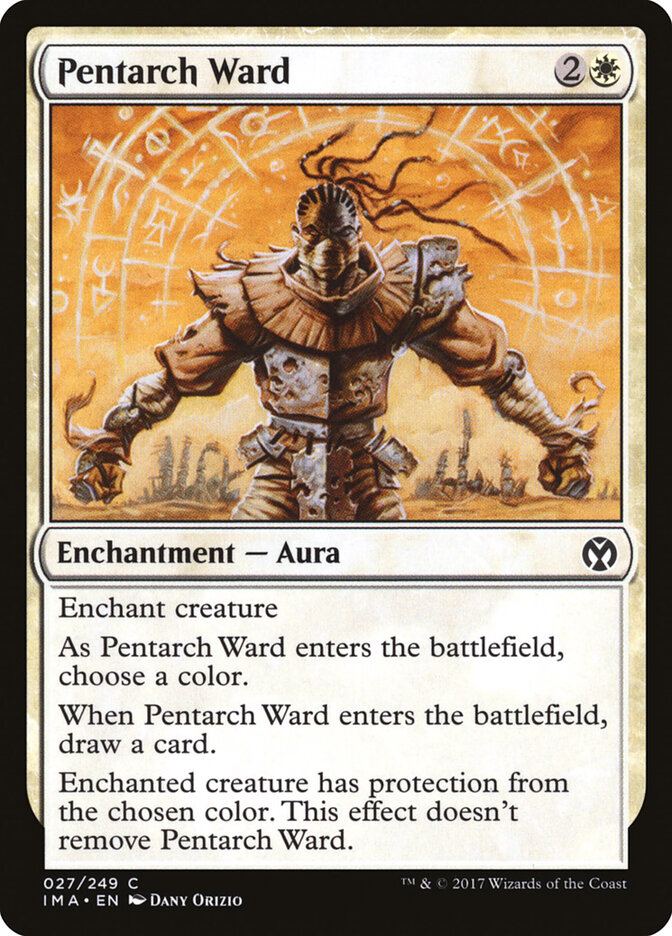 Pentarch Ward card front