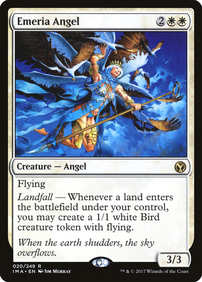 Emeria Angel card front