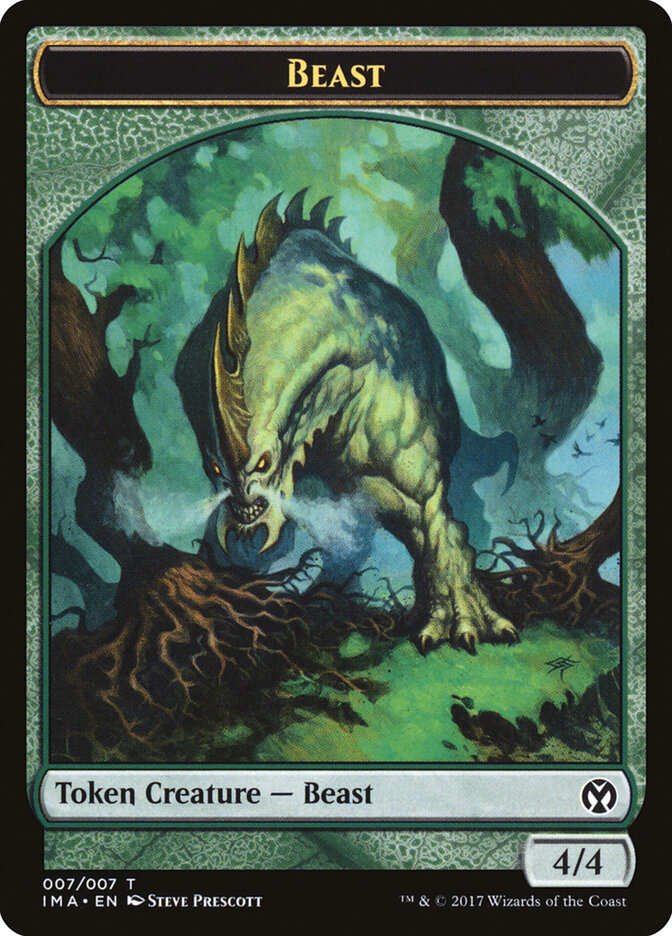 Beast card front