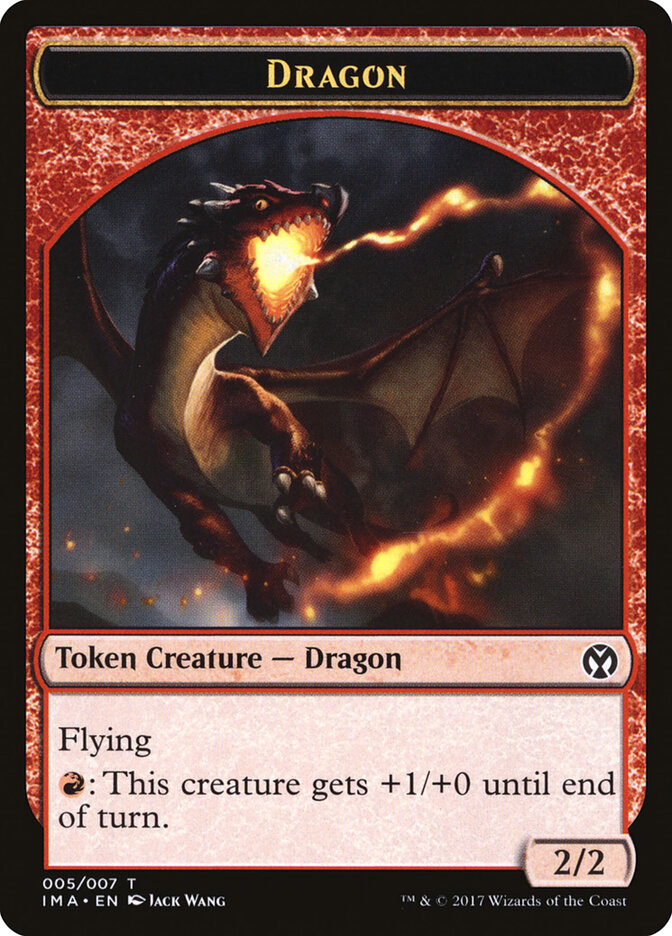 Dragon card front