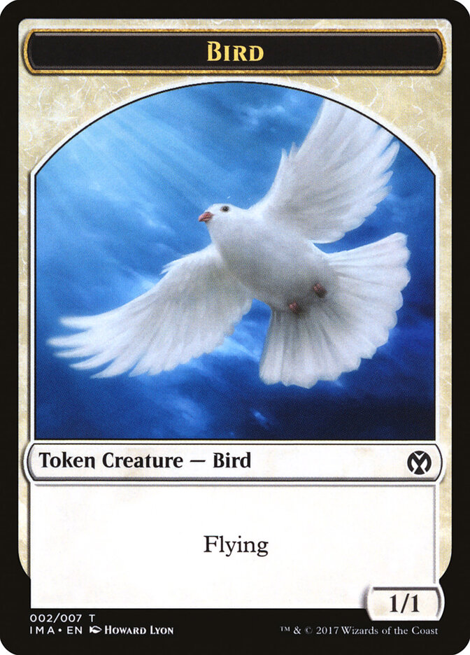 Bird card front