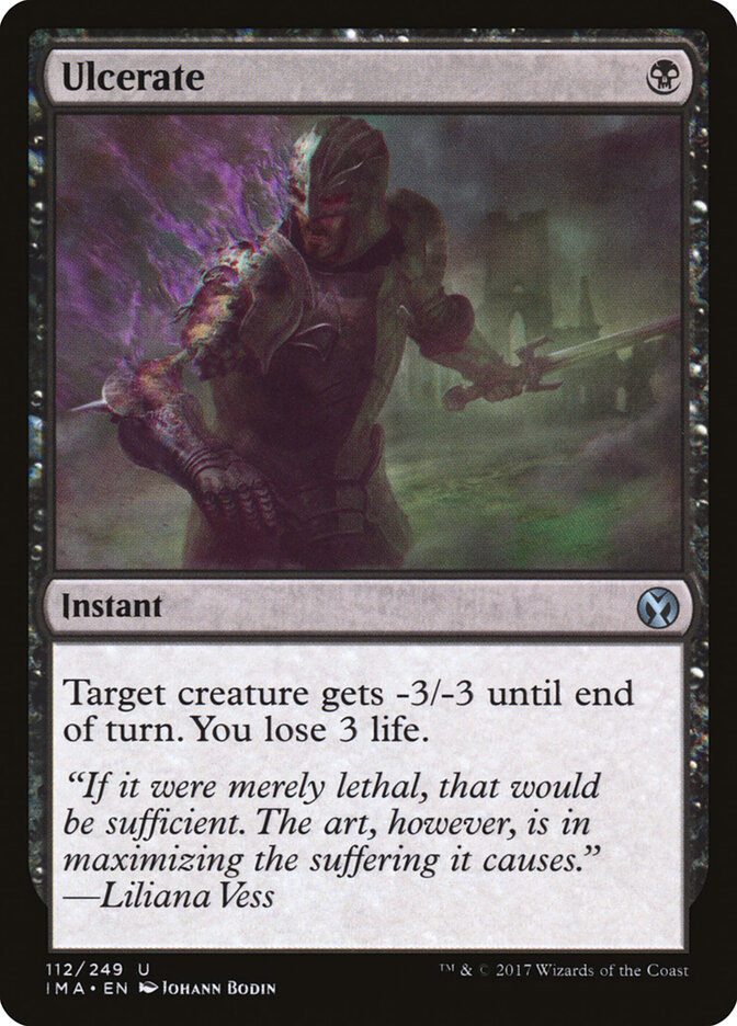 Ulcerate card front