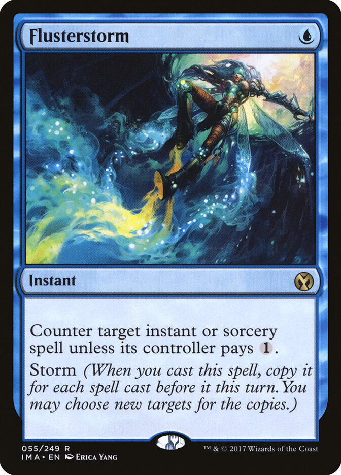 Flusterstorm card front