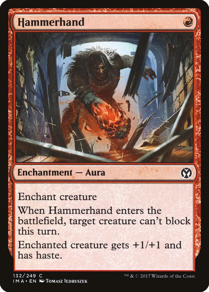 Hammerhand card front