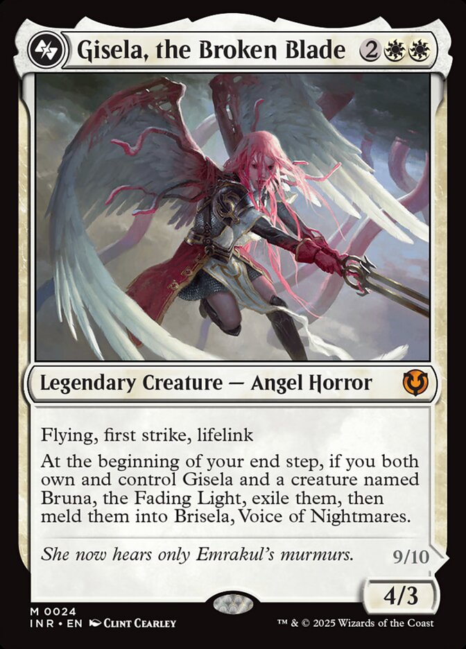 Gisela, the Broken Blade card front