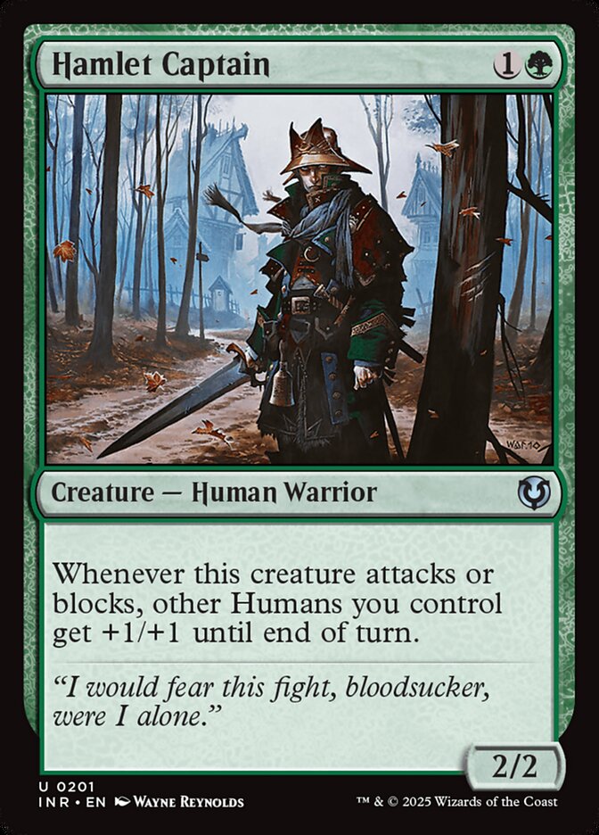 Hamlet Captain card front