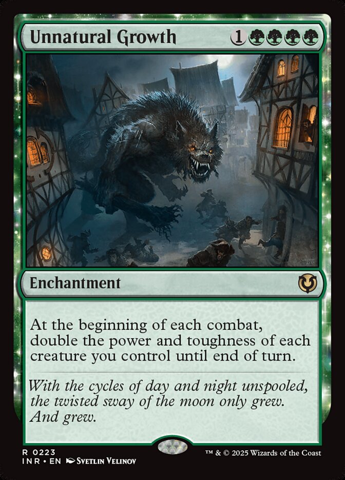 Unnatural Growth card front
