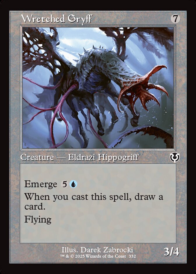 Wretched Gryff card front