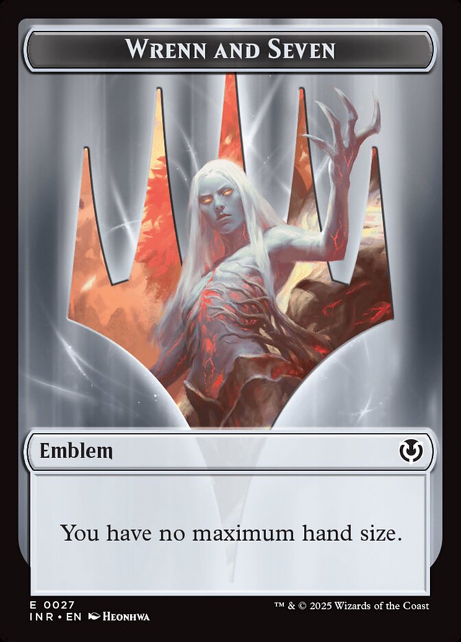 Wrenn and Seven Emblem card front