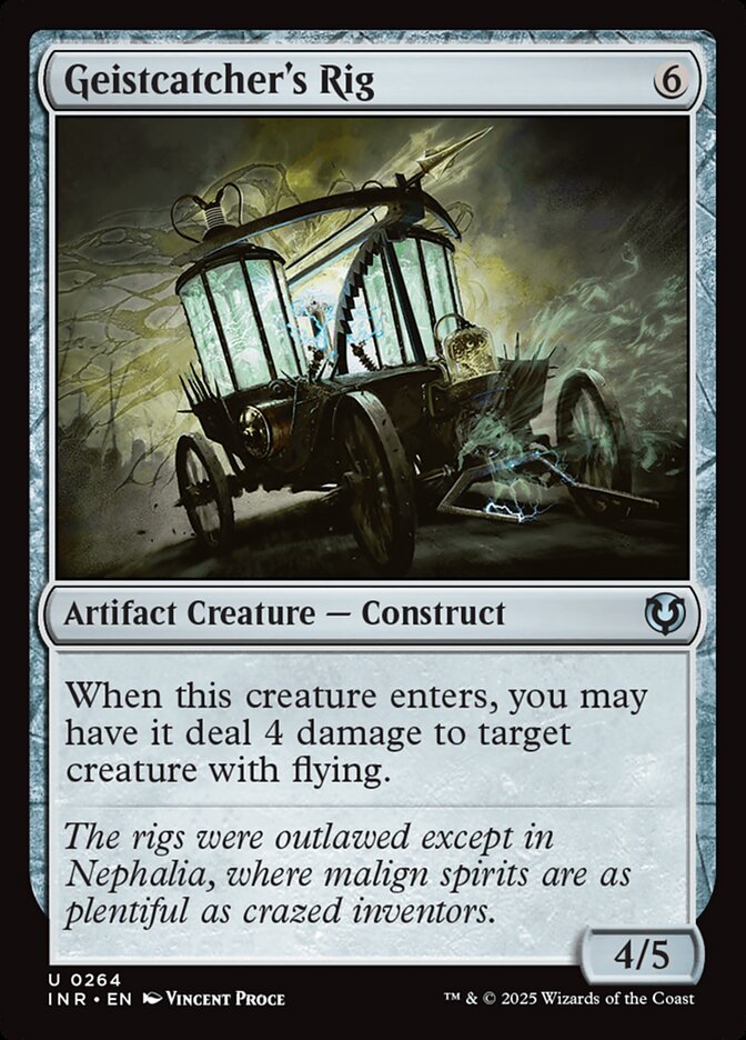 Geistcatcher's Rig card front