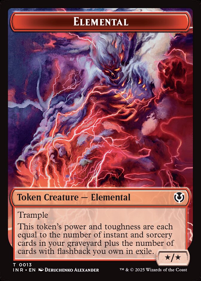 Elemental card front