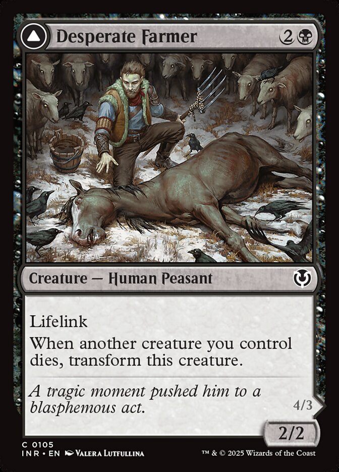 Desperate Farmer card front
