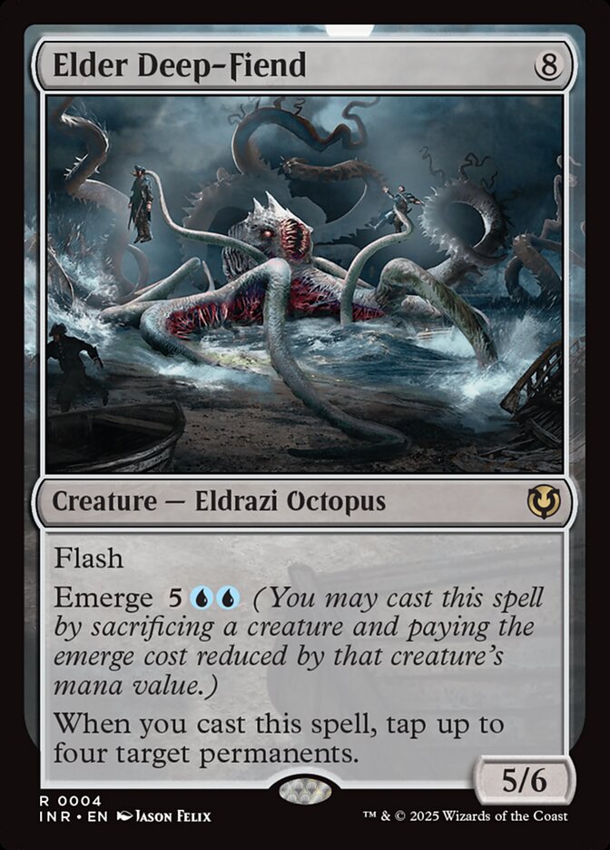 Elder Deep-Fiend card front