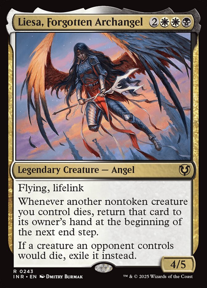 Liesa, Forgotten Archangel card front