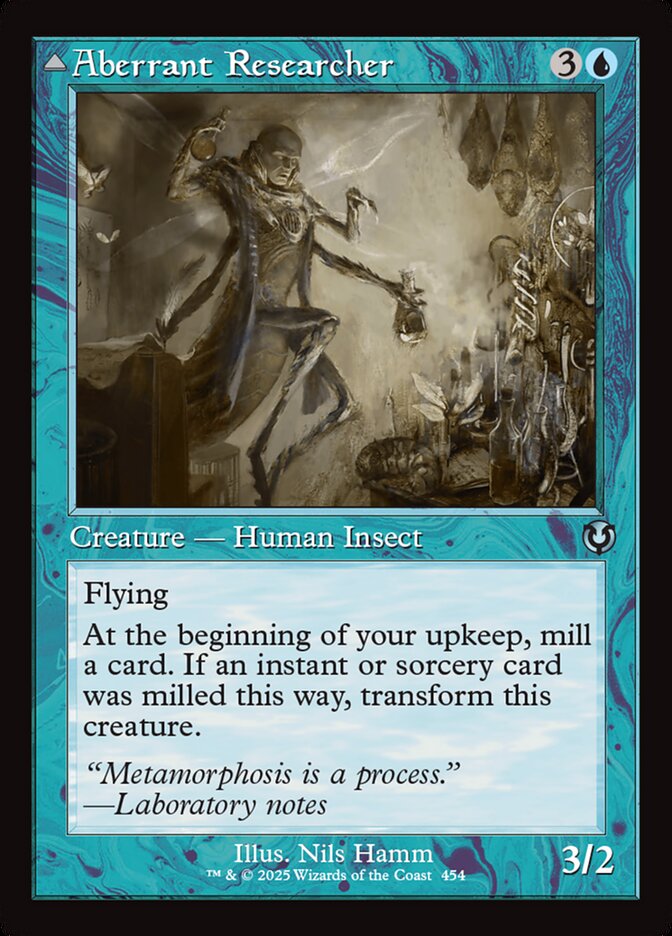 Aberrant Researcher card front