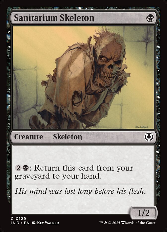 Sanitarium Skeleton card front
