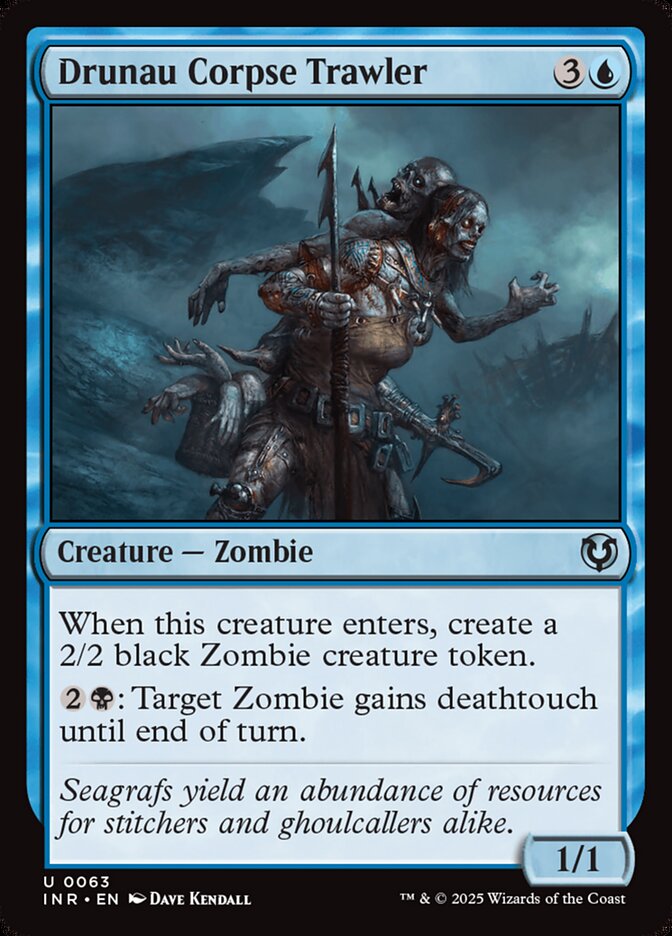 Drunau Corpse Trawler card front