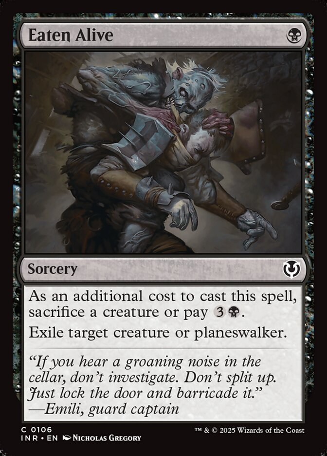 Eaten Alive card front
