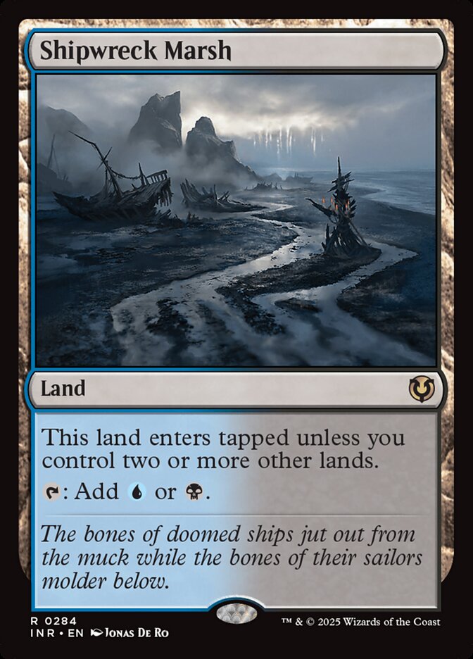 Shipwreck Marsh card front