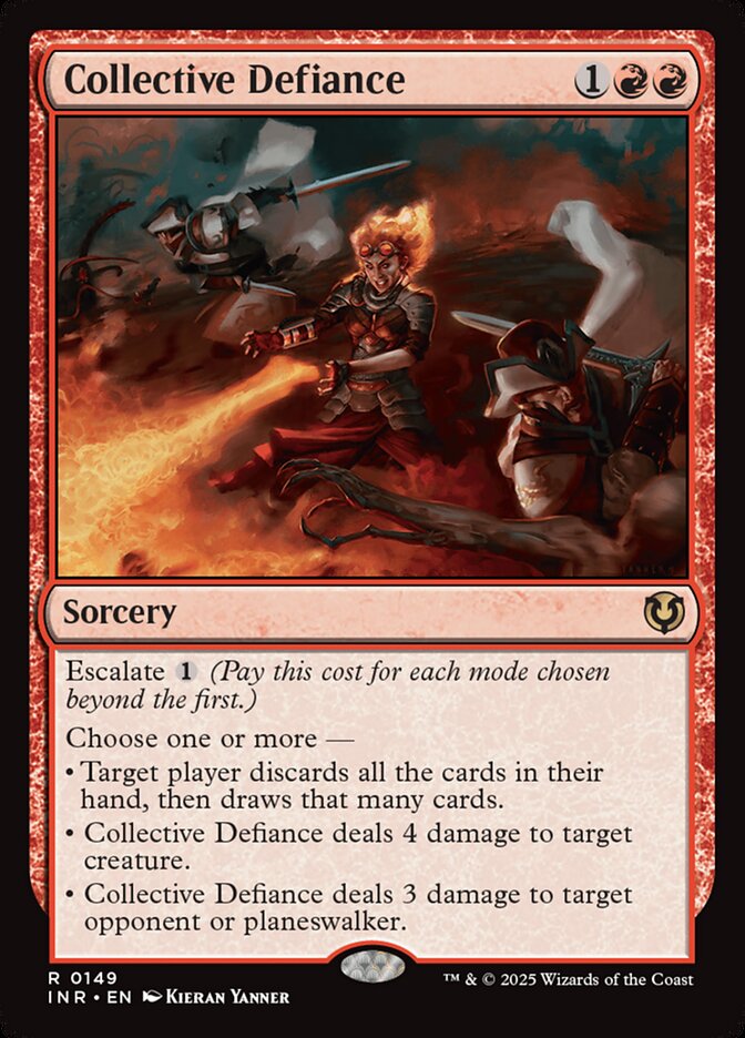 Collective Defiance card front