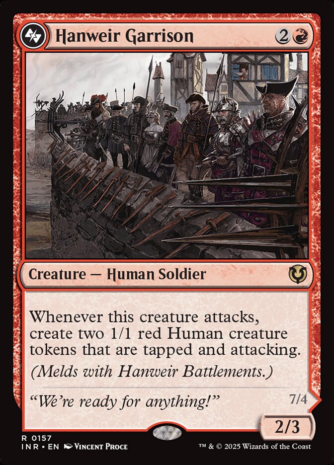 Hanweir Garrison card front