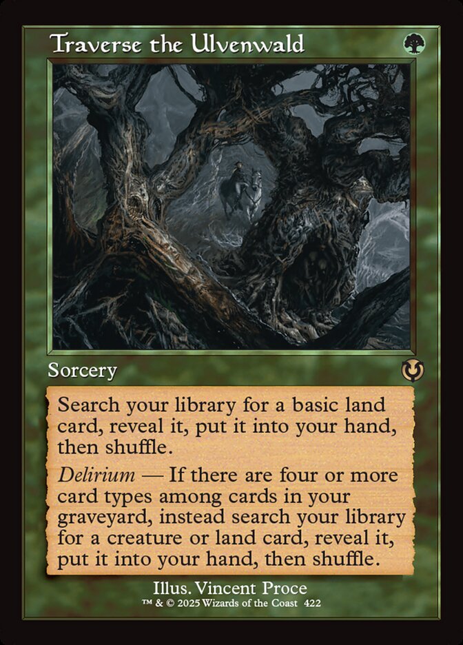 Traverse the Ulvenwald card front