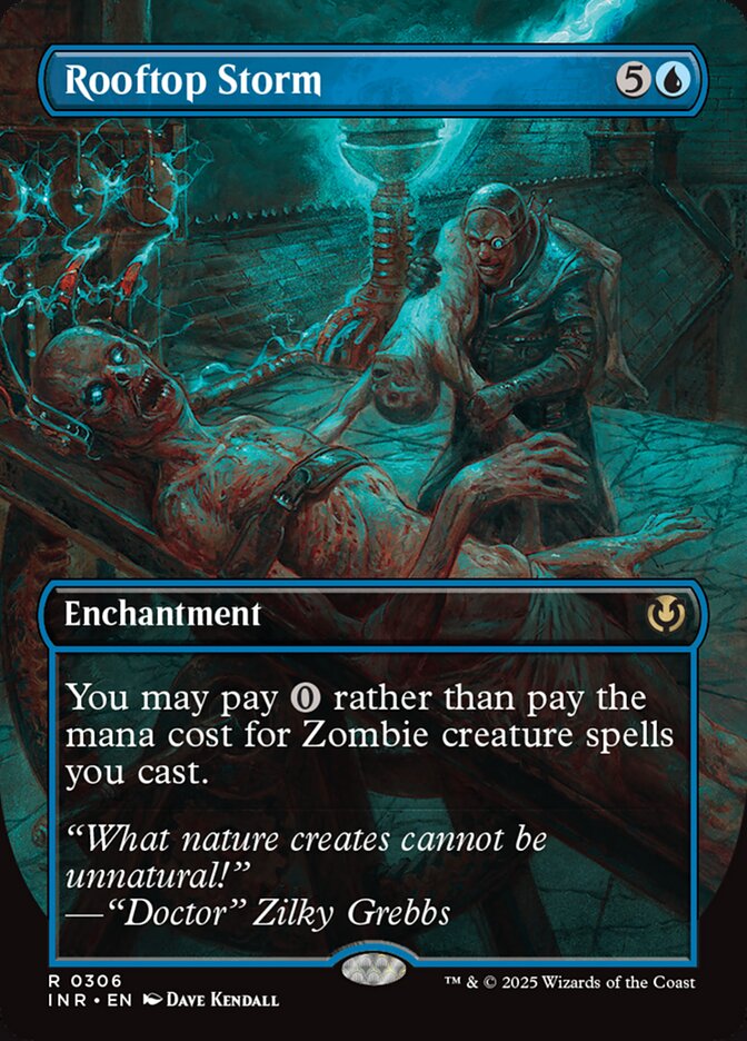 Rooftop Storm card front