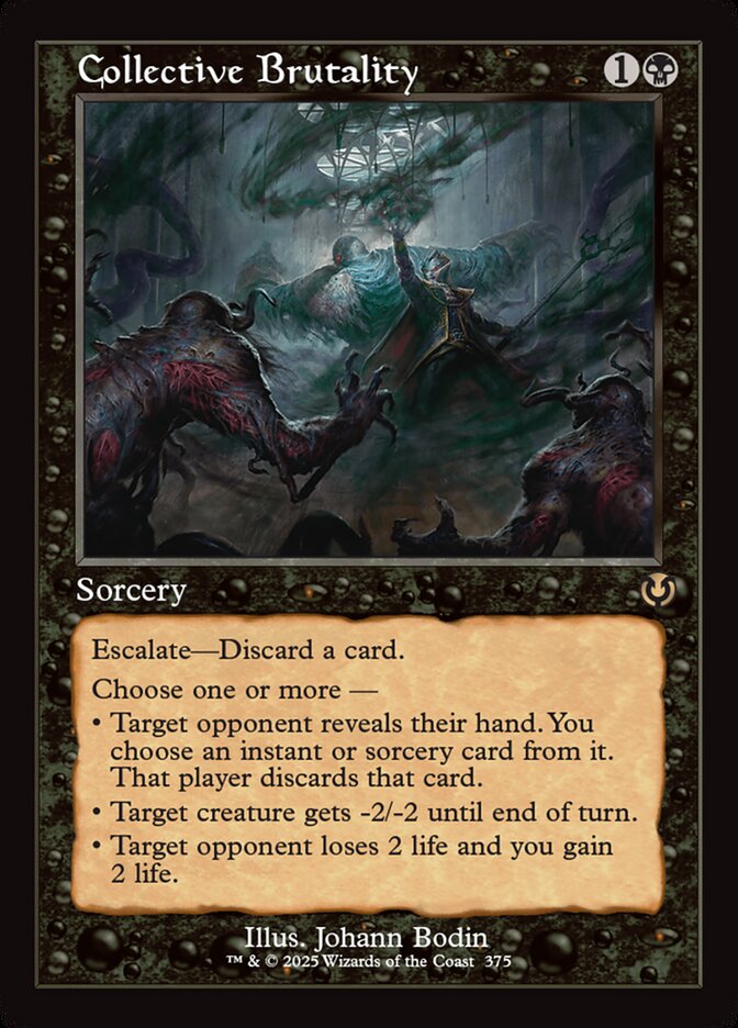 Collective Brutality card front