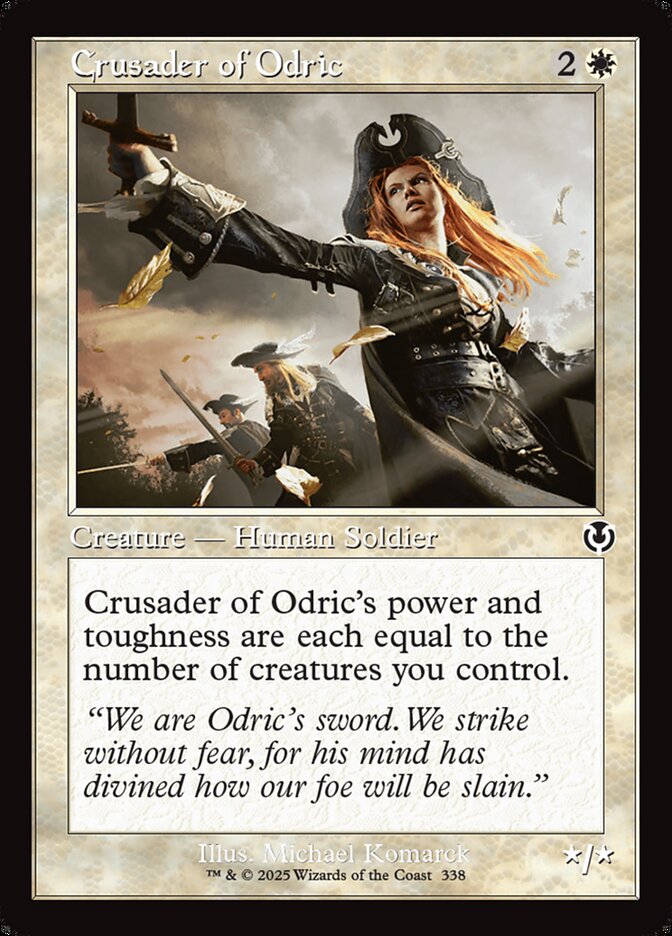 Crusader of Odric card front