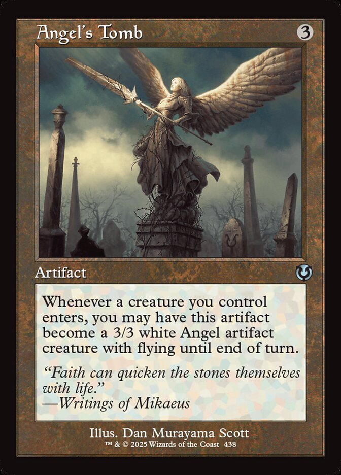 Angel's Tomb card front