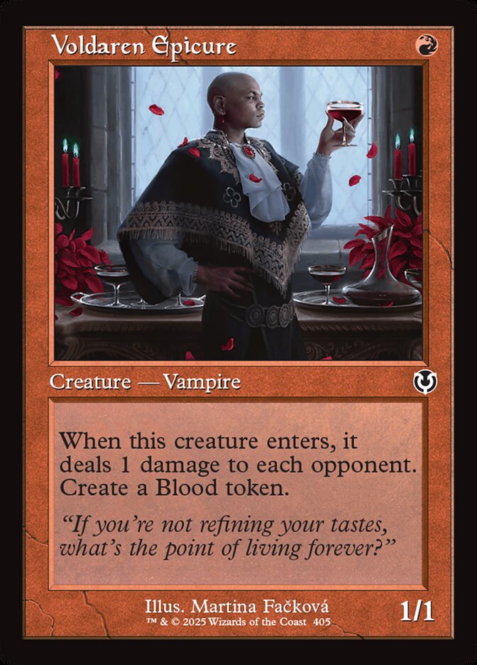 Voldaren Epicure card front