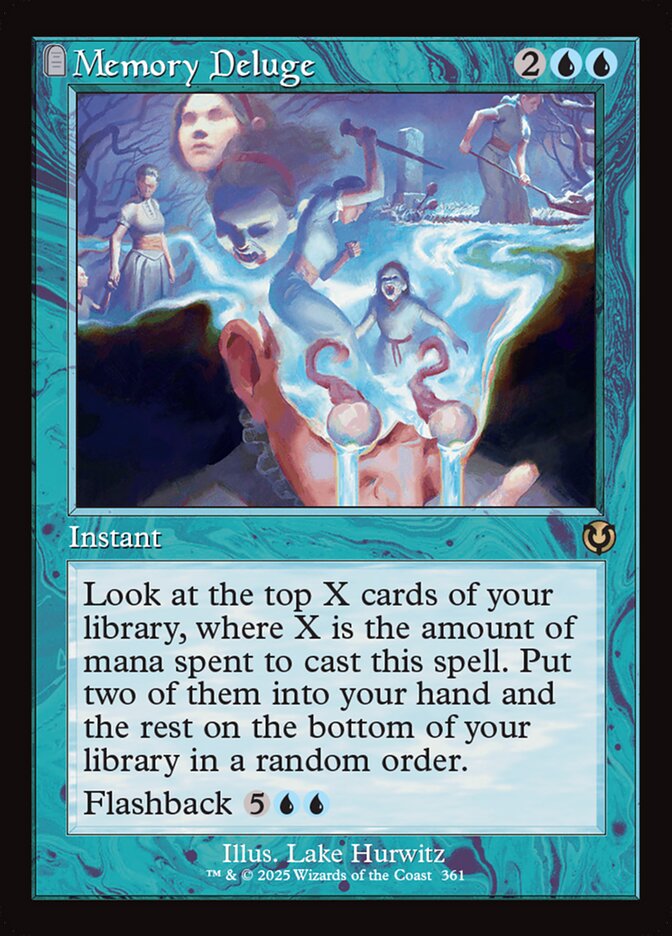 Memory Deluge card front